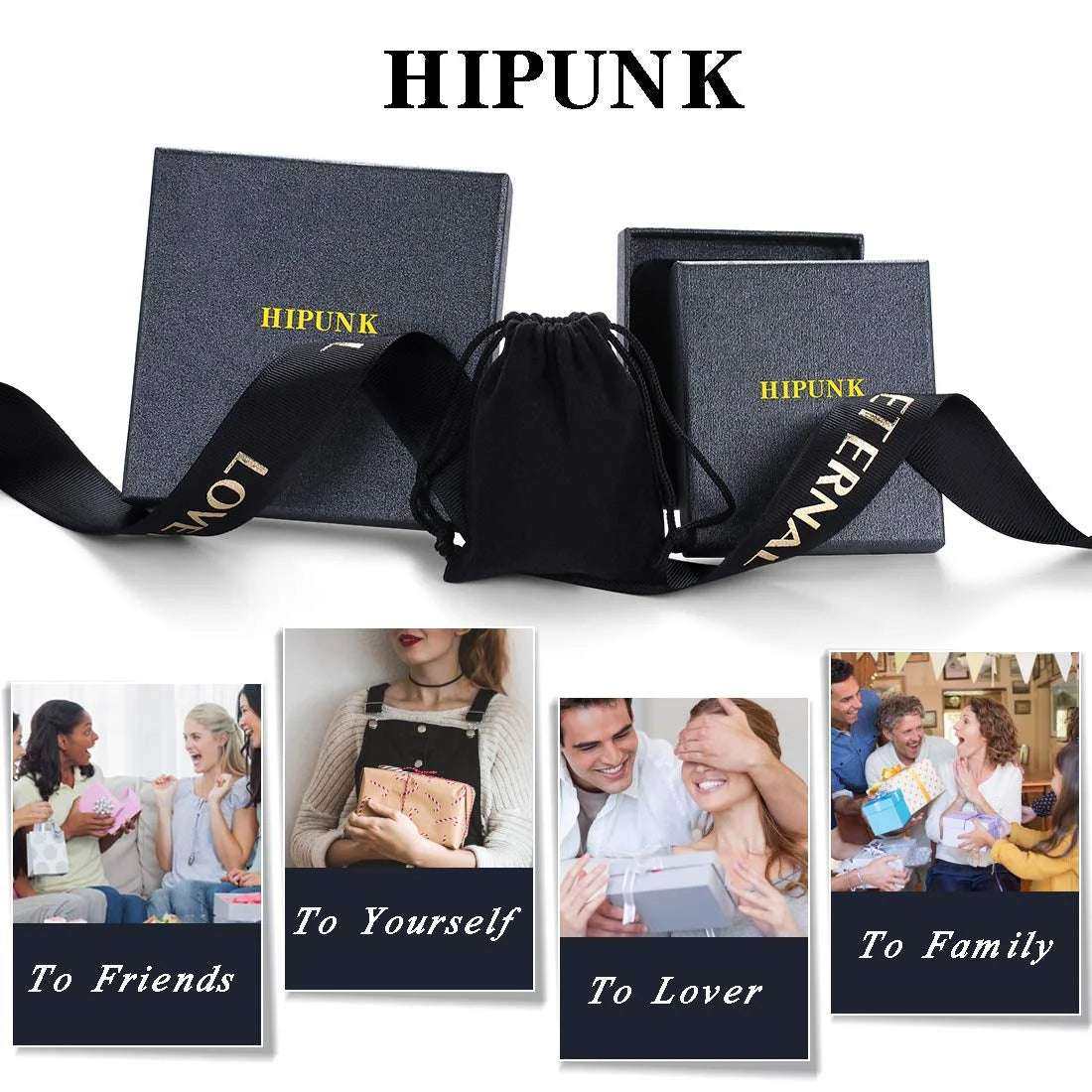 Hipunk Red Heart Jewelry Set with Ruby July Birthstone Necklace and Earrings in 925 Sterling Silver, Perfect Gift for Women.