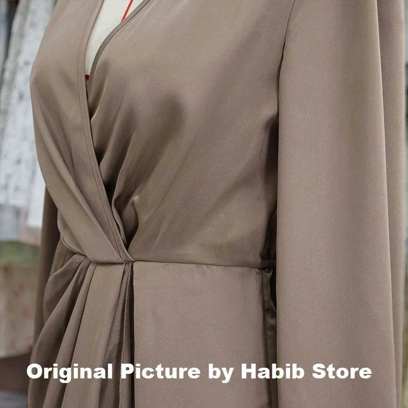 Women Maxi Satin Dress