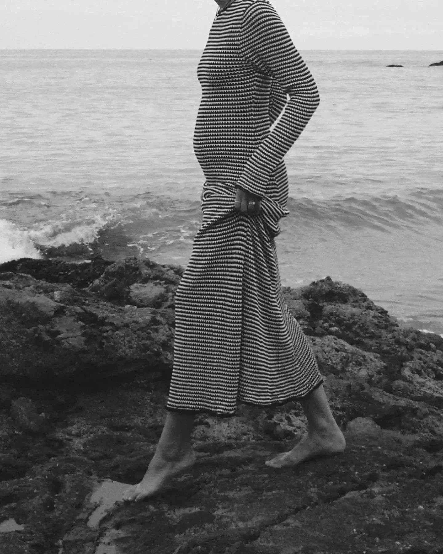 Maxi Dress Elegant Long Sleeve