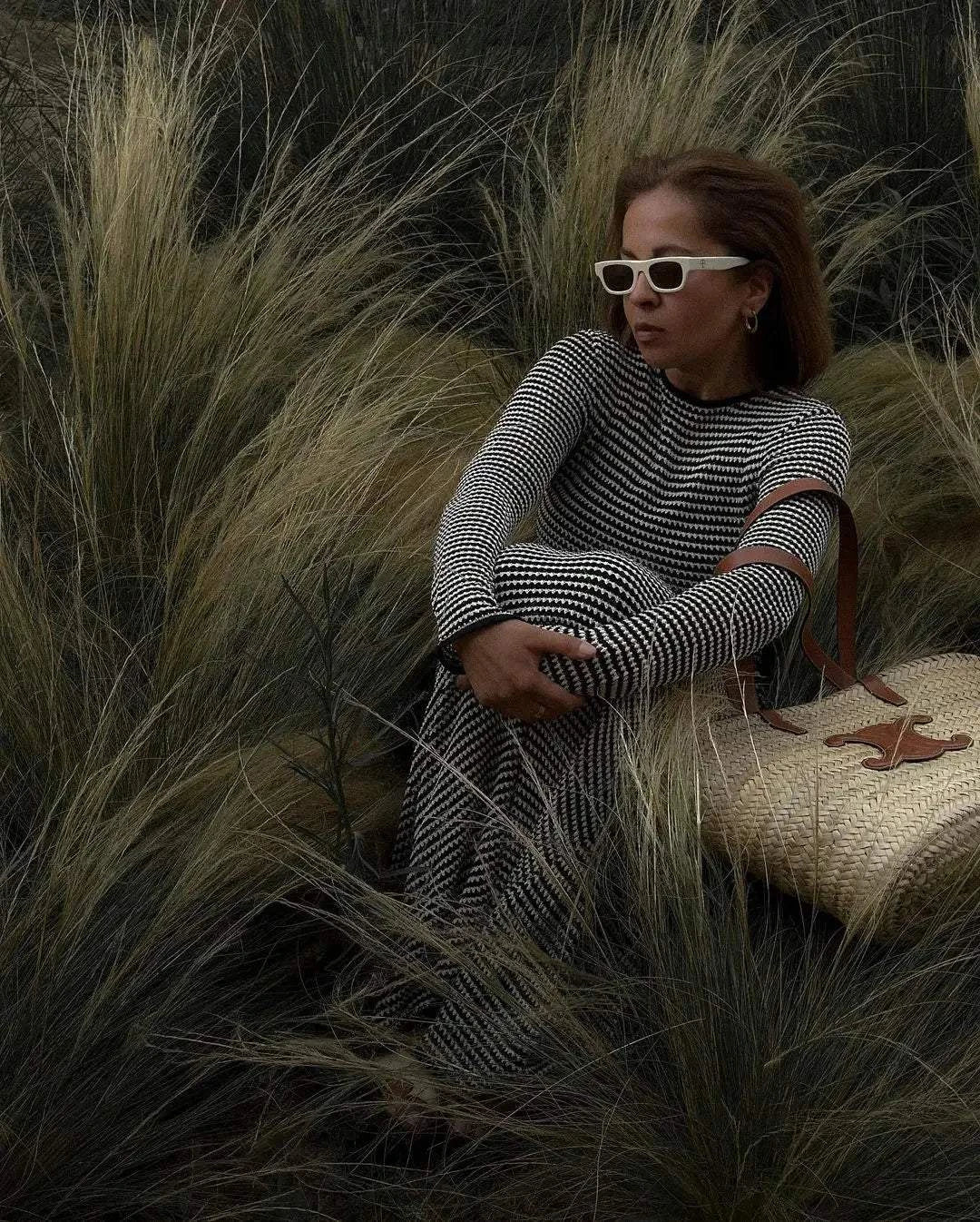 Maxi Dress Elegant Long Sleeve