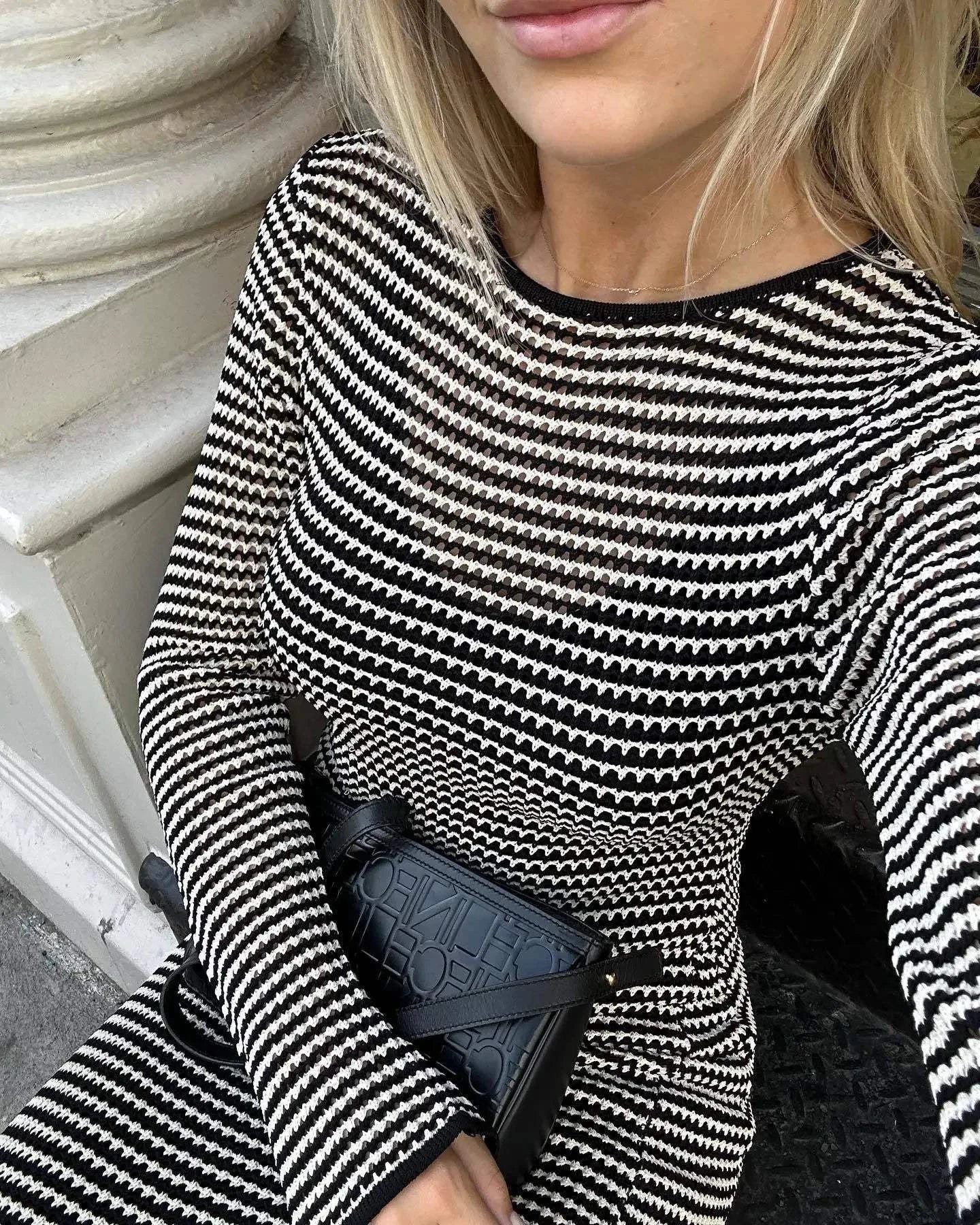 Maxi Dress Elegant Long Sleeve