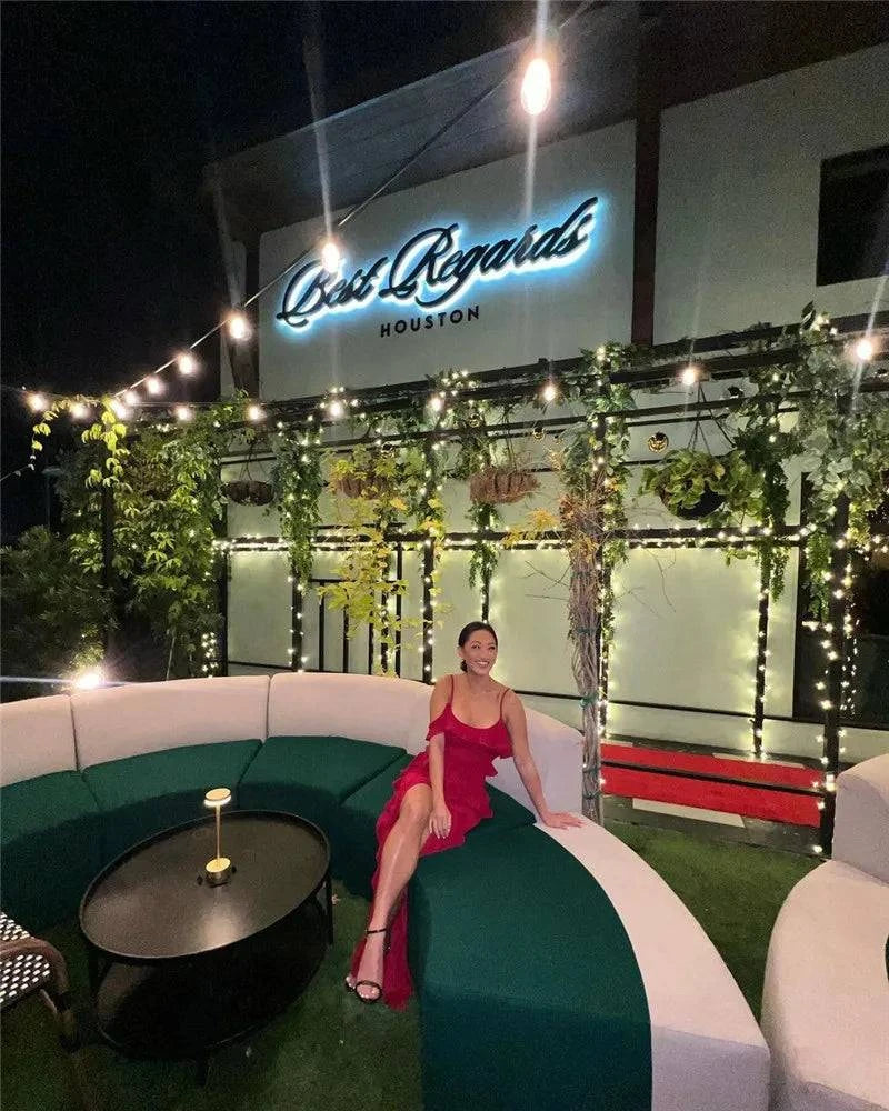 Elegant Ruffle Sexy Maxi Dress Women