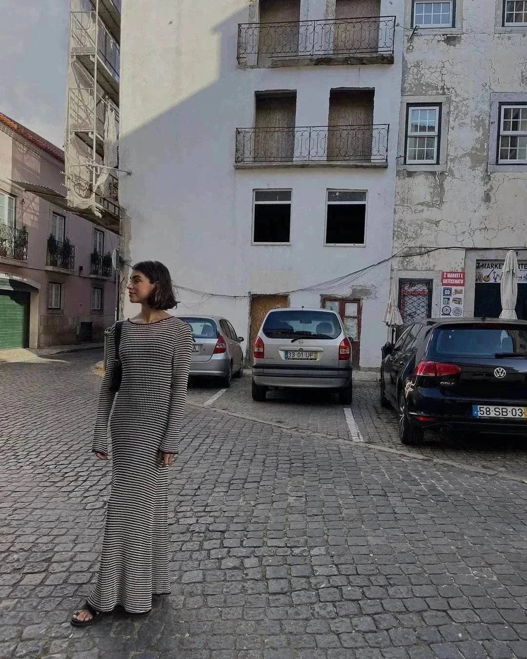 Maxi Dress Elegant Long Sleeve