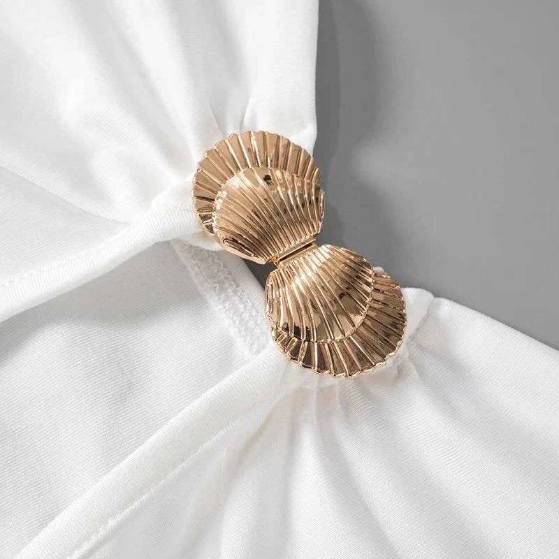 Sexy Strapless Cut Out Bodycon