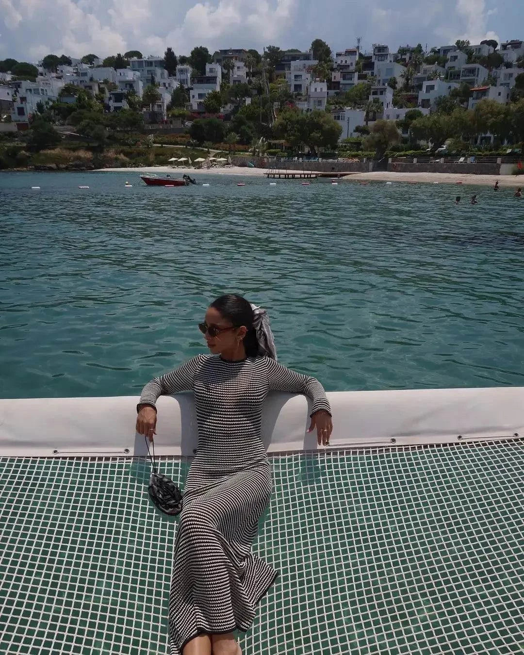 Maxi Dress Elegant Long Sleeve