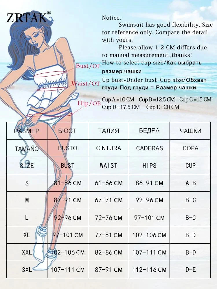 Gradient Swimsuit Women Wear Bikini Sets